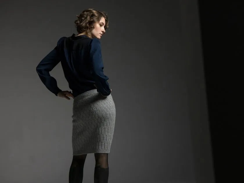 Stickpaket - Filcolana & Strikrik: Lorna Skirt