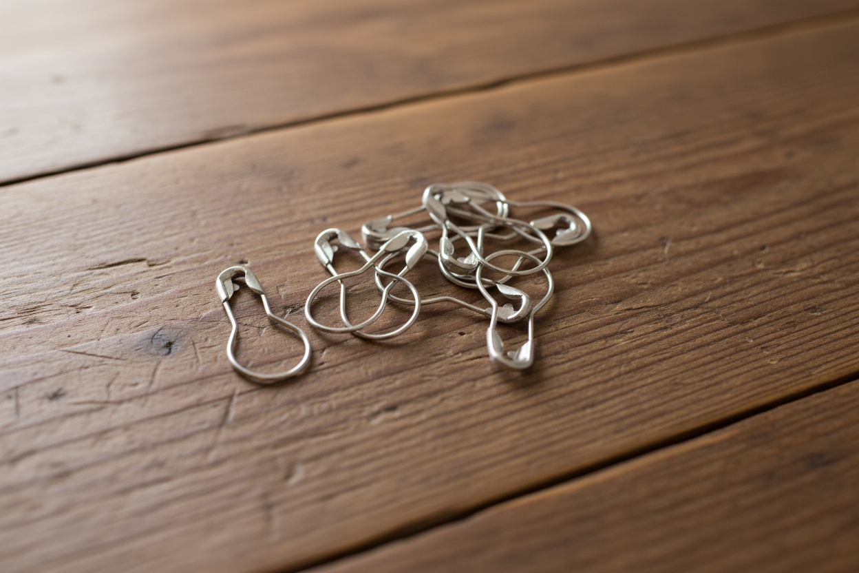 Förslutningsbara maskmarkörer i metall