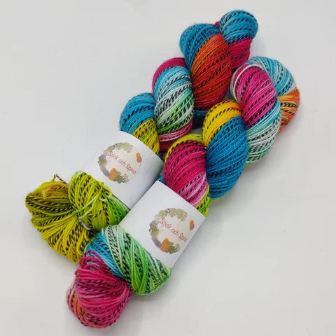 Stick och Spinn Zebrasock